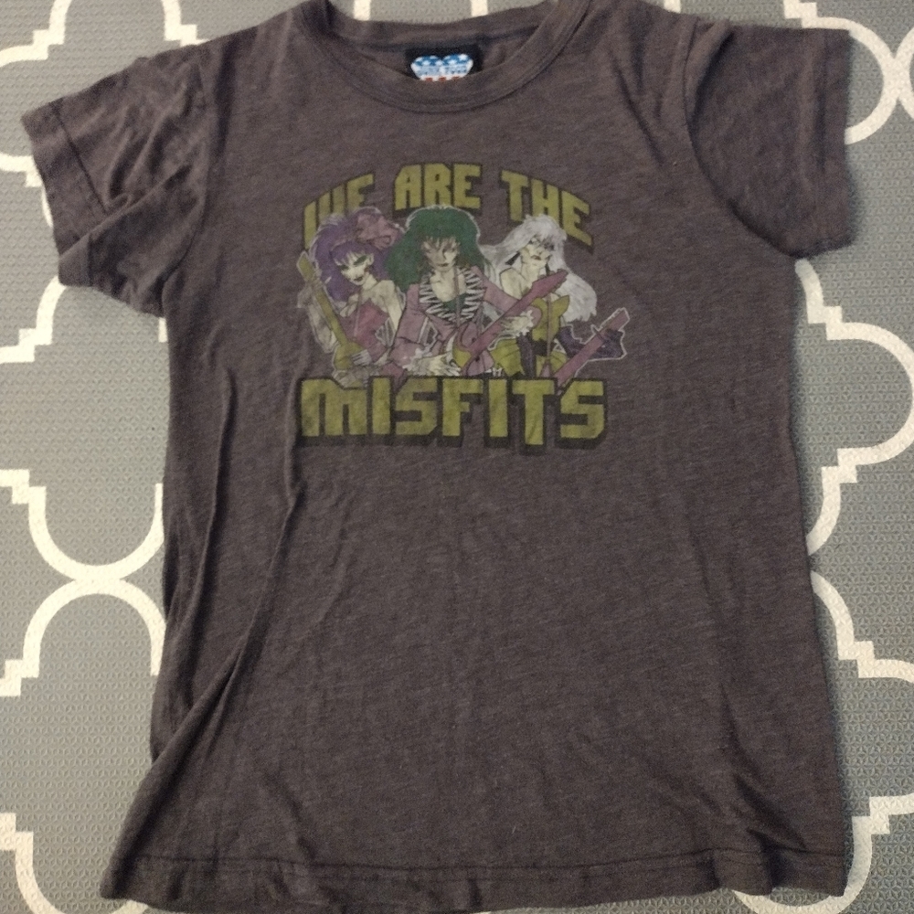 Jem and the holograms/MISFITS VINTAGE HOT TOPIC SHIRT
